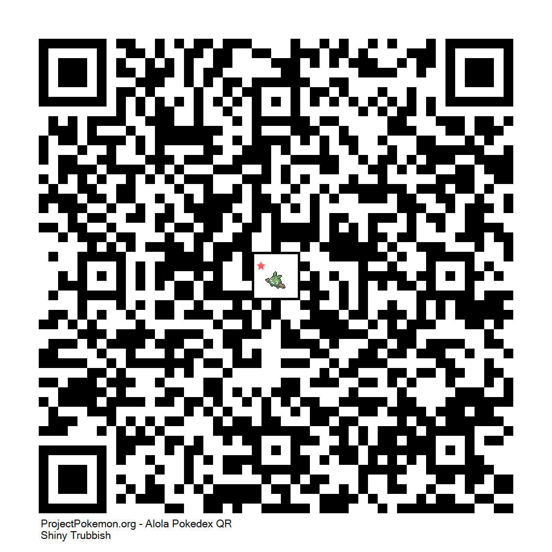 Cdigo QR de Trubbish variocolor
